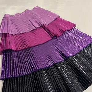 Stunning glam skirt with different colors by designer Delphi